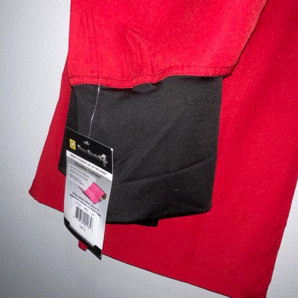 NEW WonderWink Medical Scrub Pant 5514A RED Size Small NWT Women's - Picture 4 of 6